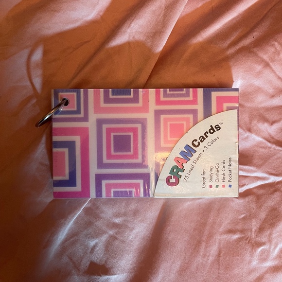 blank flash cards for studying - Picture 4 of 5